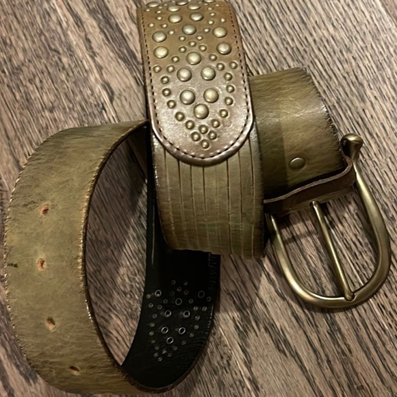 Leather belt (#332) - Picture 7 of 8
